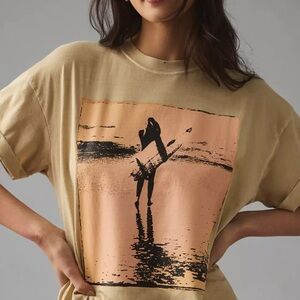 NWT anthropology surfer tshirt